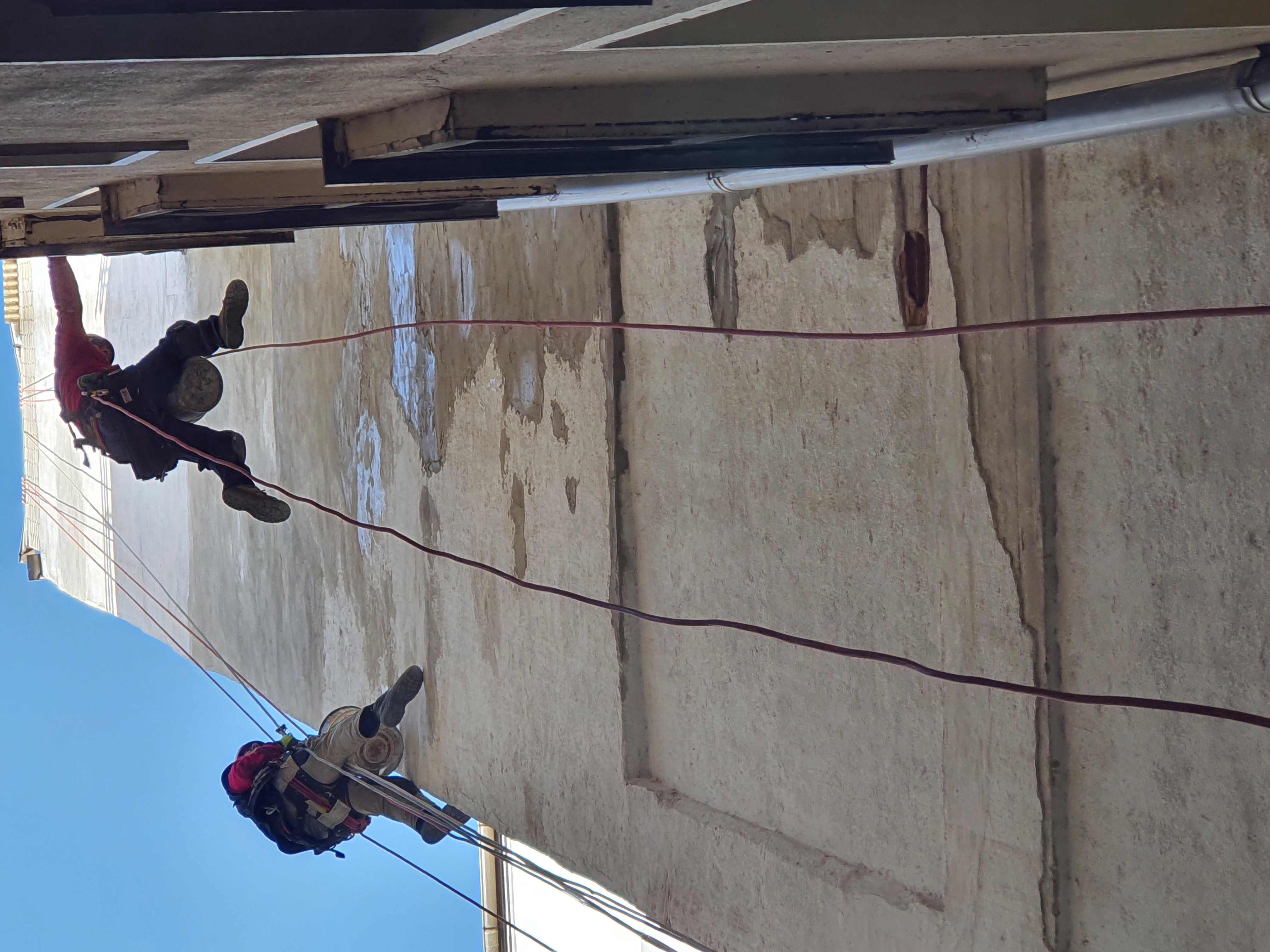 FACHADA POR DESCUELGUE Before